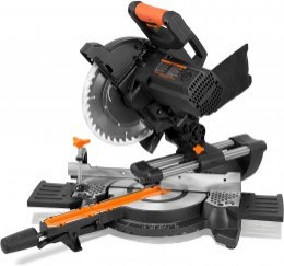 compact single bevel sliding mitering machine with laser